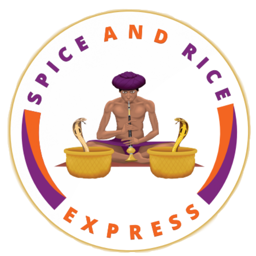 Spice and Rice Express logo.